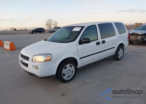 2007 Chevrolet Uplander Cargo z USA, uszkodzony, nr VIN 1GNDV13W97D192179